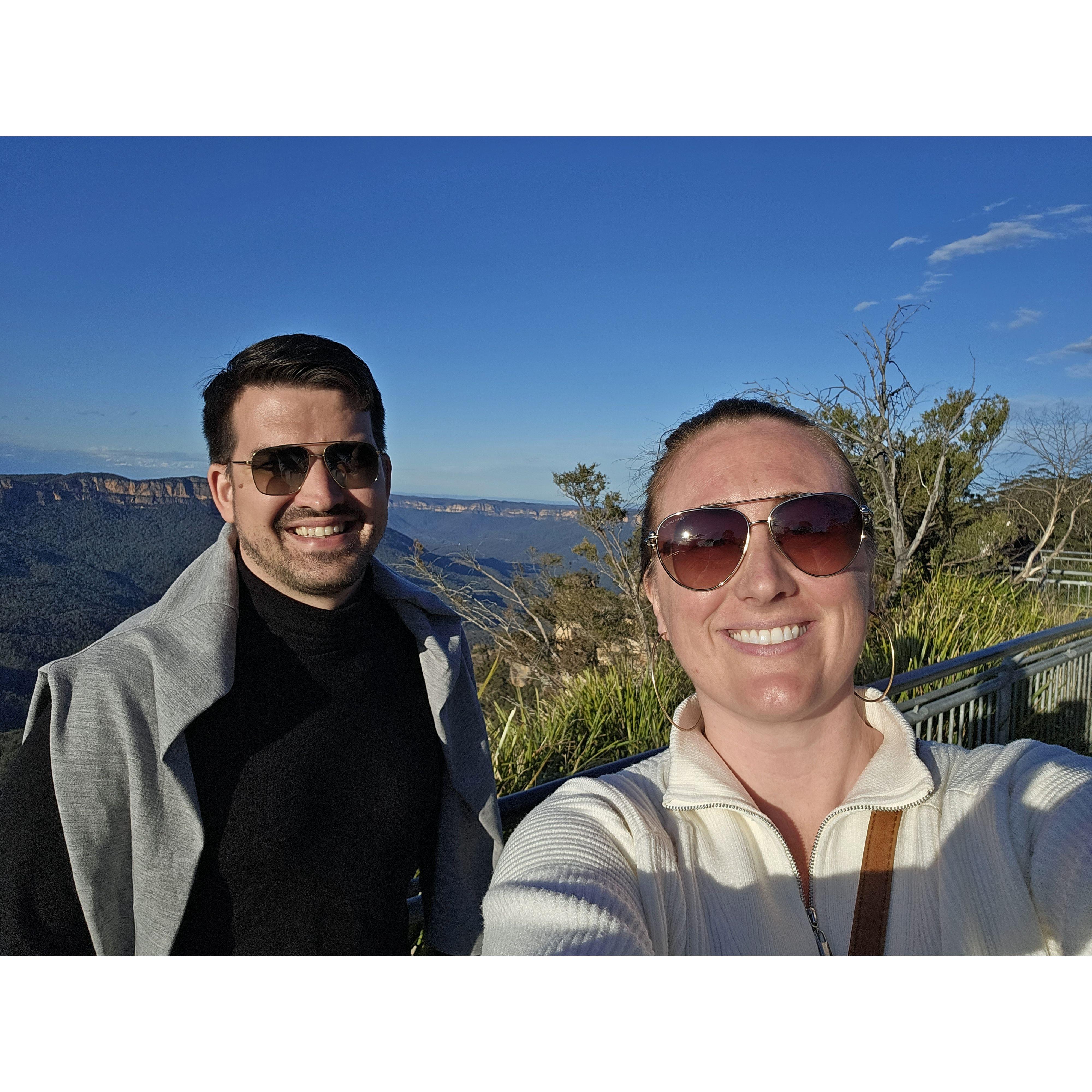 Blue Mountains outside Sydney
