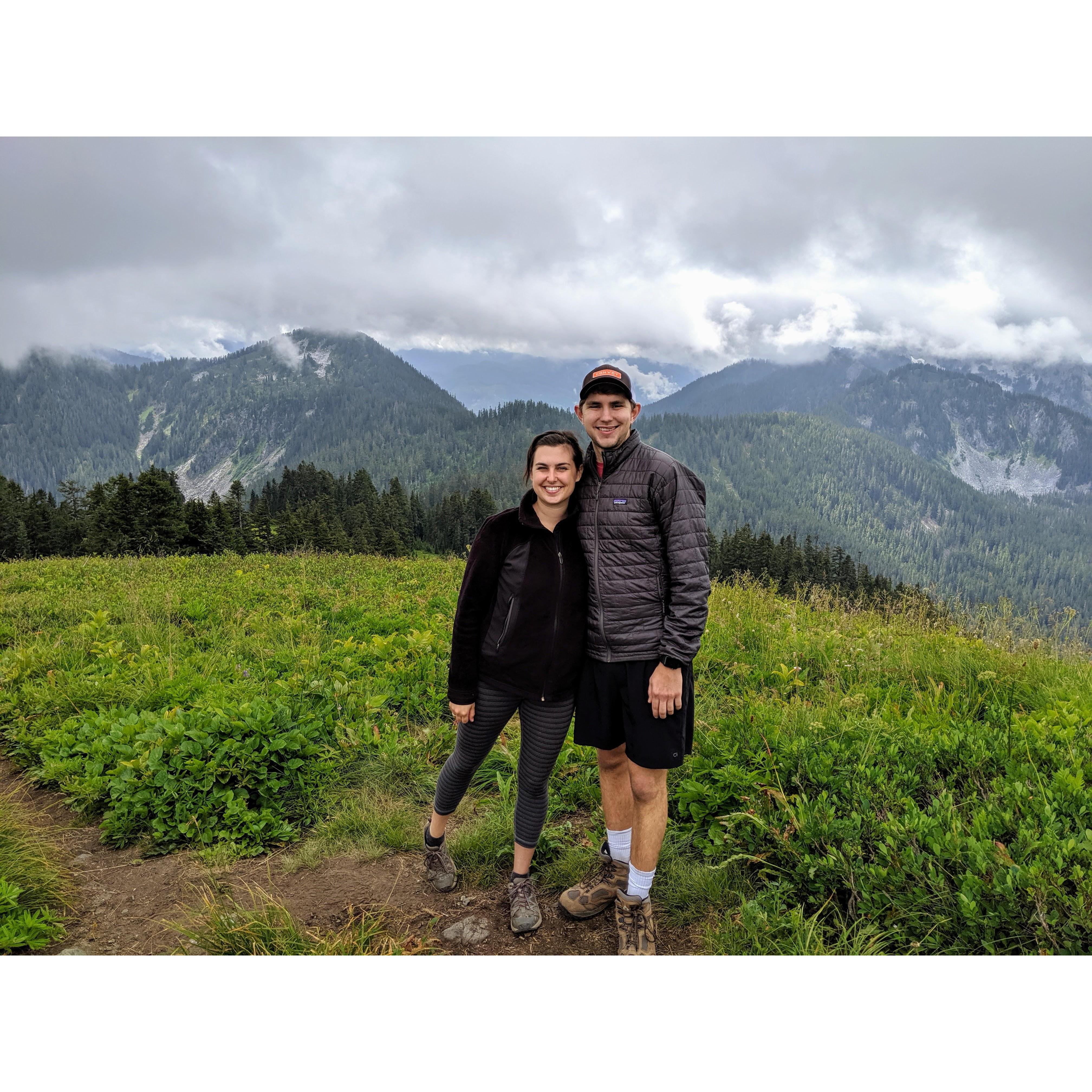 Fun hiking weekend in the Northern Cascades with friends.