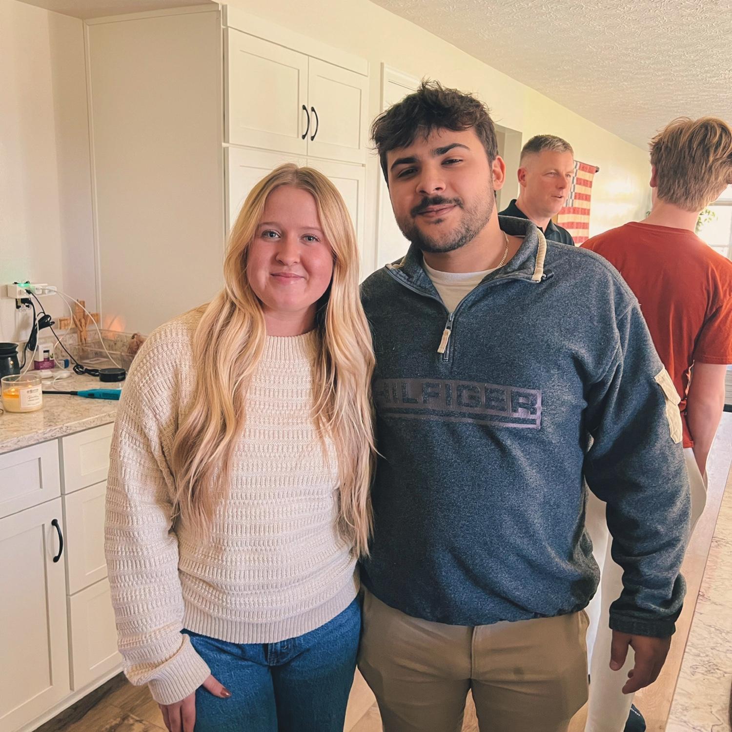 Our first Thanksgiving together as a couple!