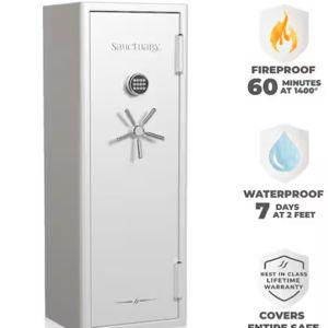 SANCTUARY Executive Fire and Waterproof Home and Office Safe
