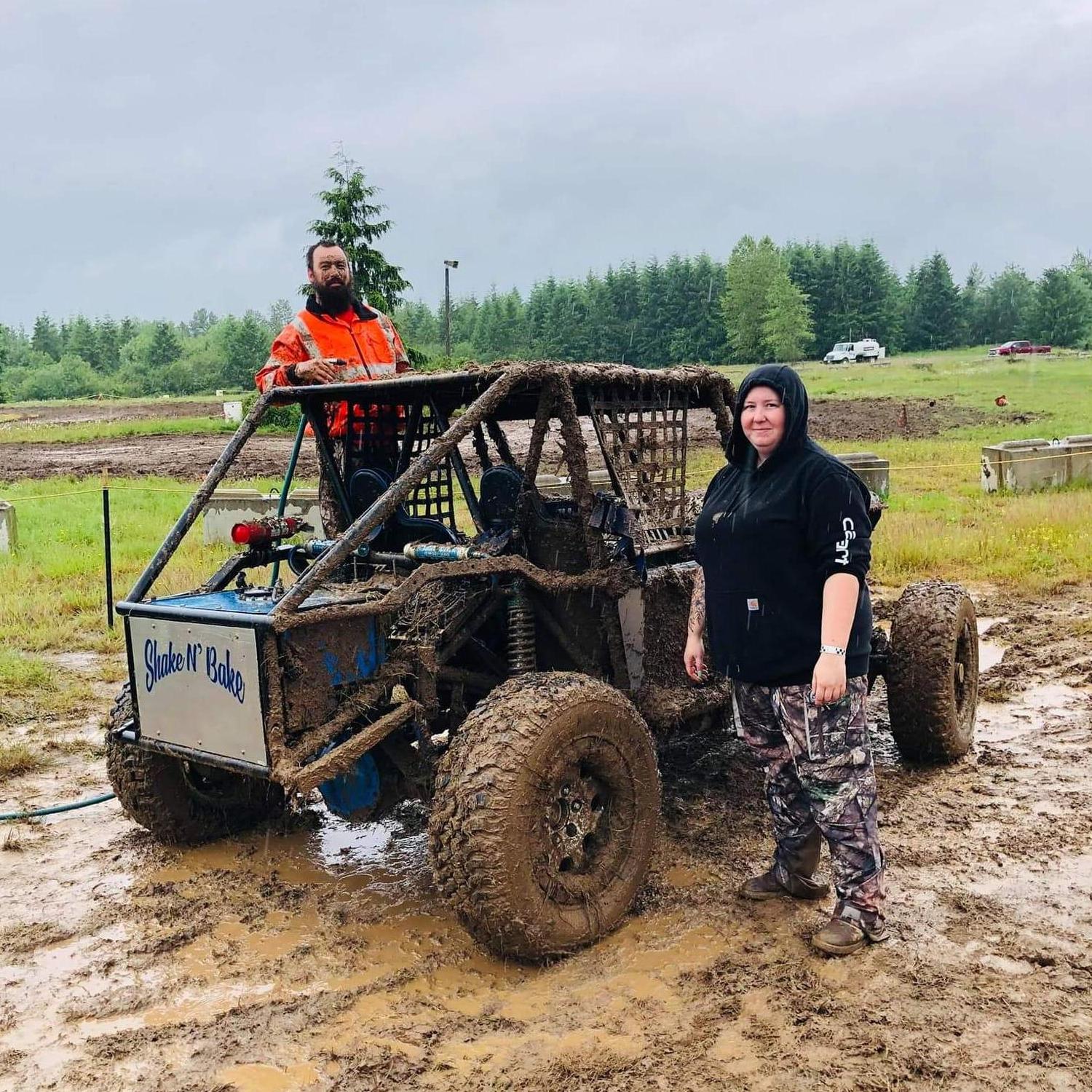 Muddy weekend at the track! Best times of our lives are had out there.