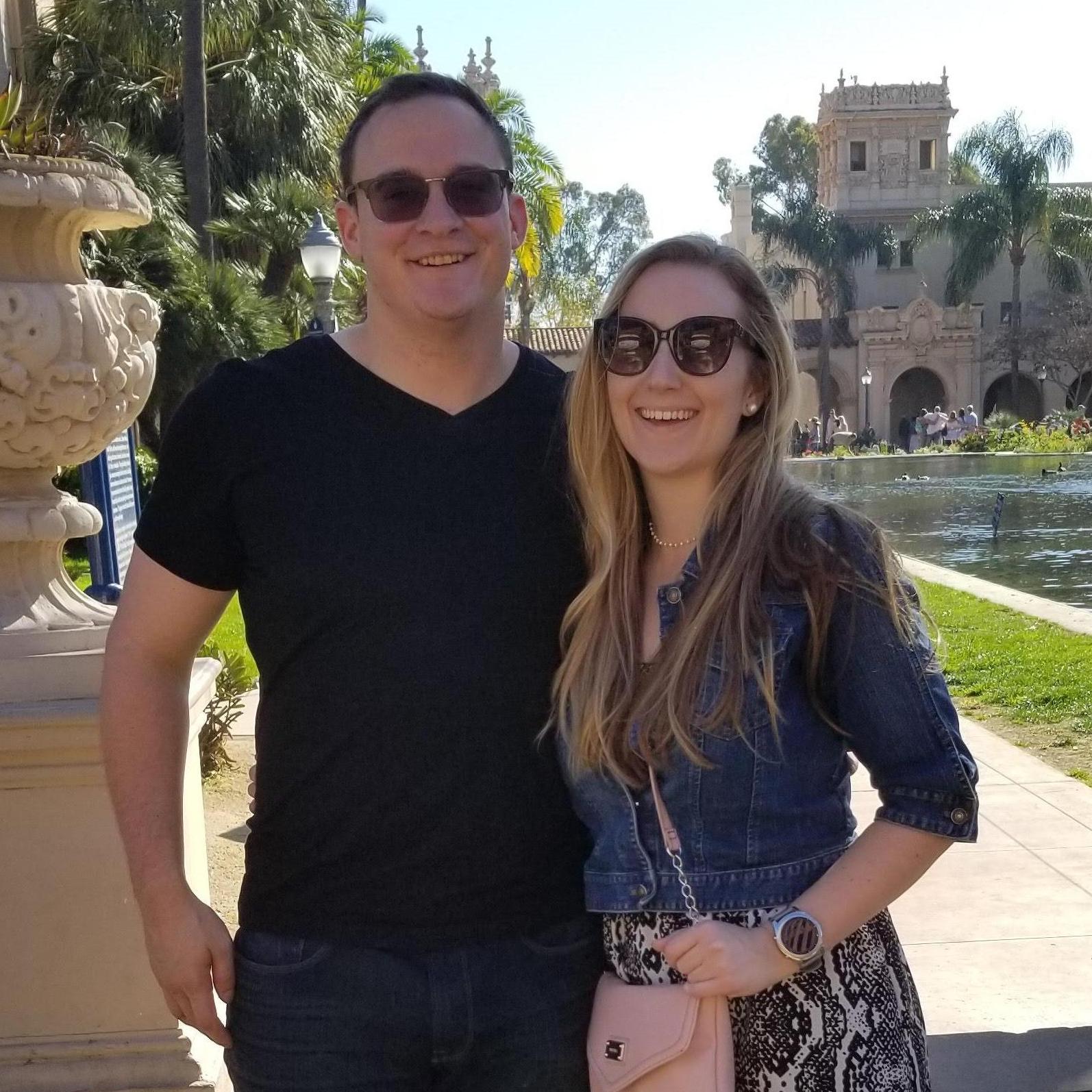 My first time to Balboa Park in San Diego!