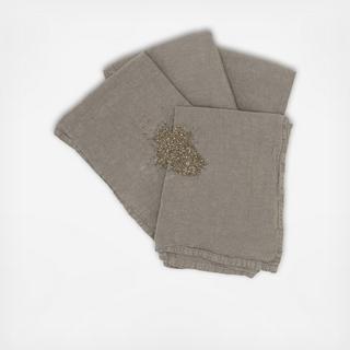 Simple Linen Napkin, Set of 4