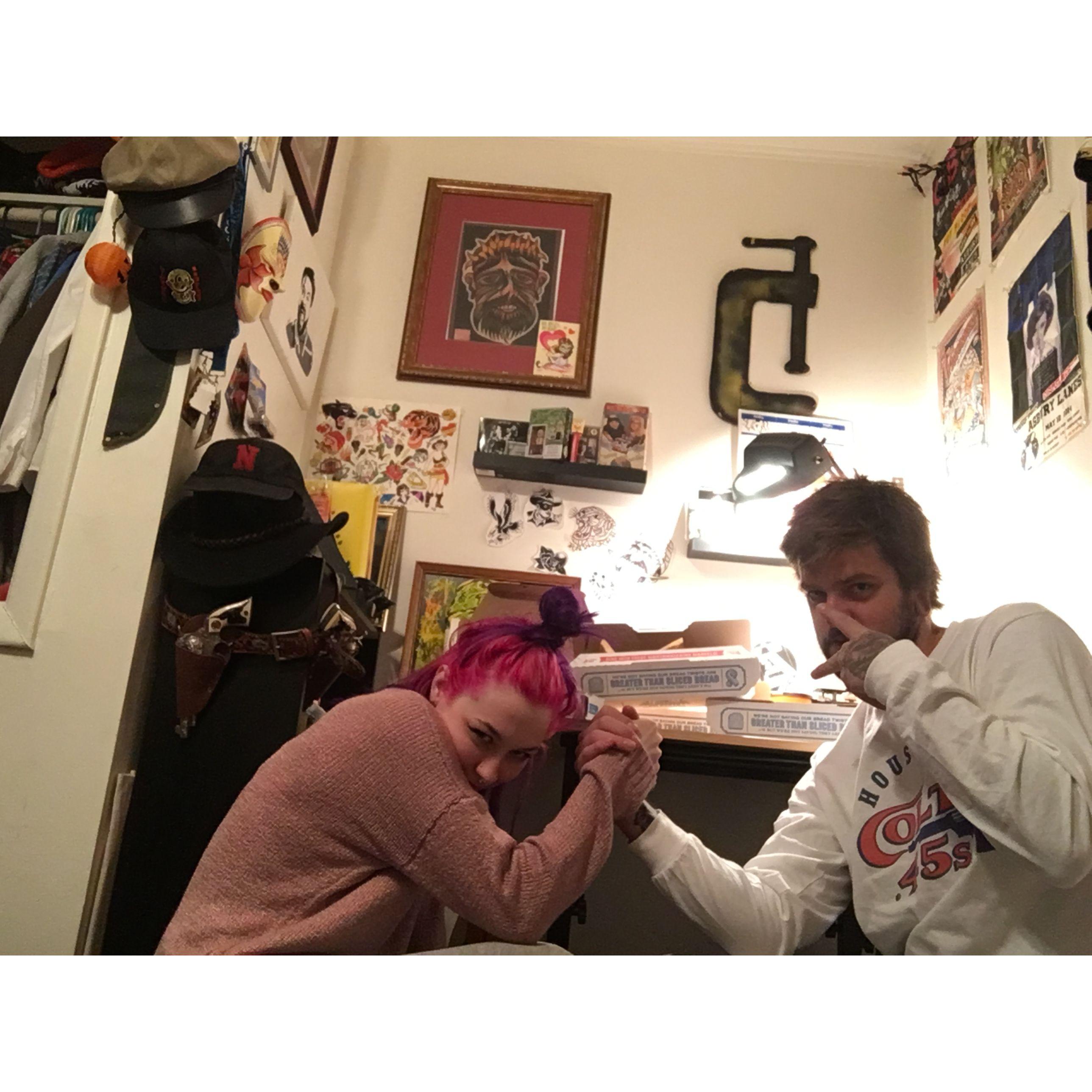 Our very first picture together <3