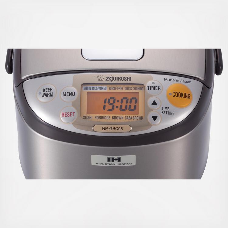 Zojirushi 10-Cup Induction Heating Rice Cooker & Warmer - Black