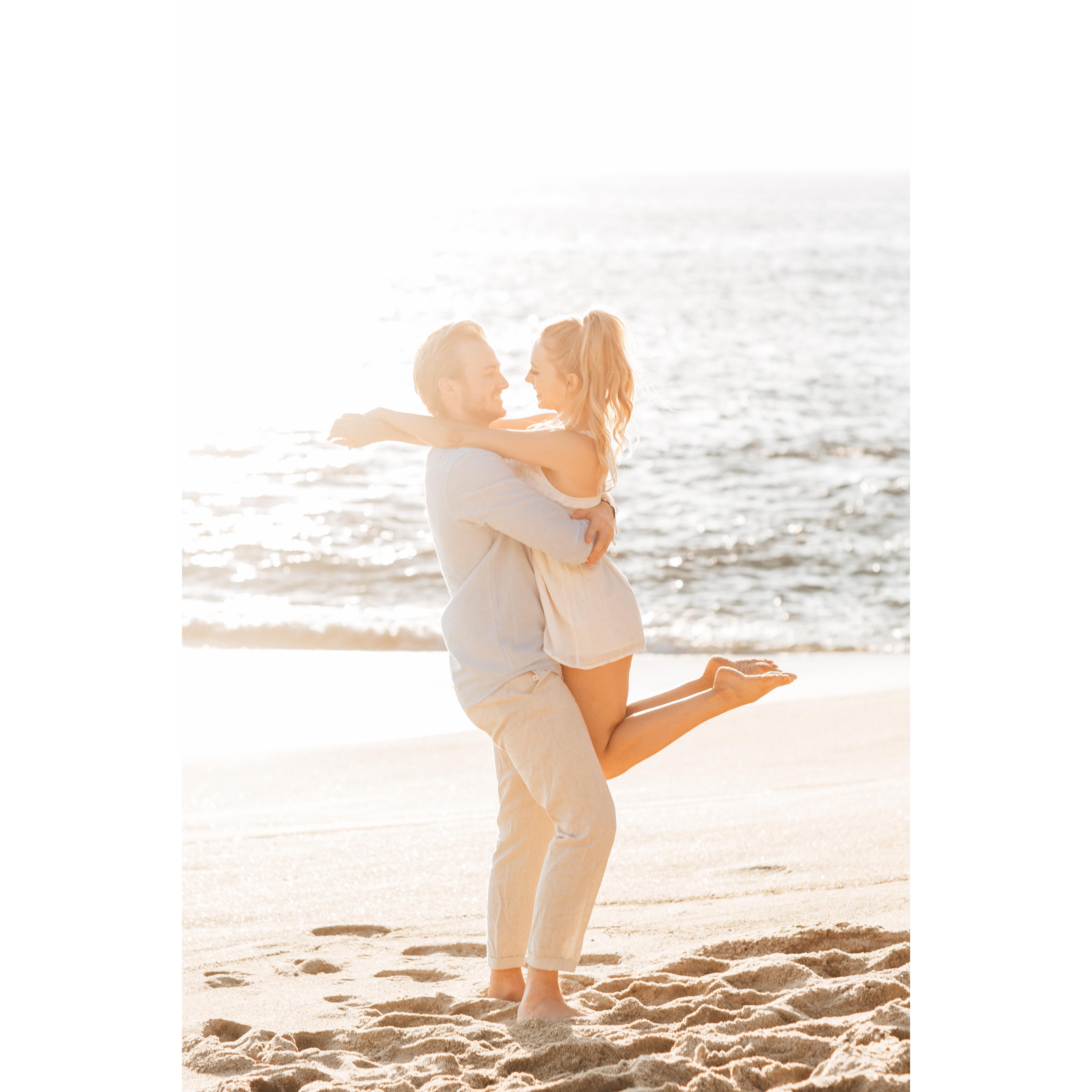 Chase and Casey at Laguna Beach