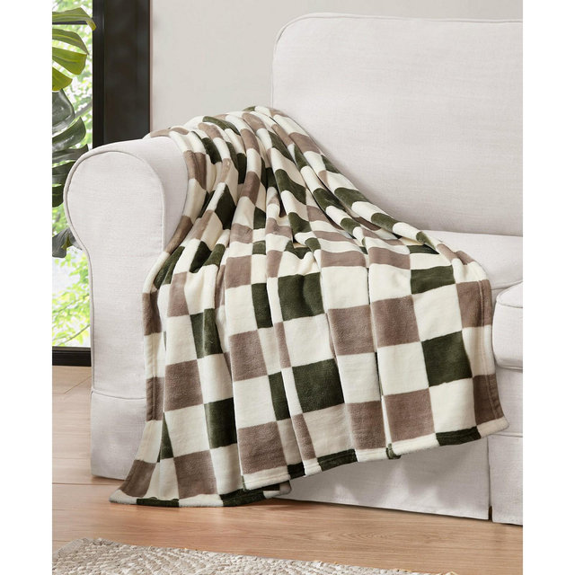 CLOSEOUT! Jessica Simpson Plush Ultra Soft Throw, 50" x 70"