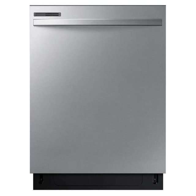 Samsung - 24” Top Control Built-In Hybrid Dishwasher - Stainless Steel