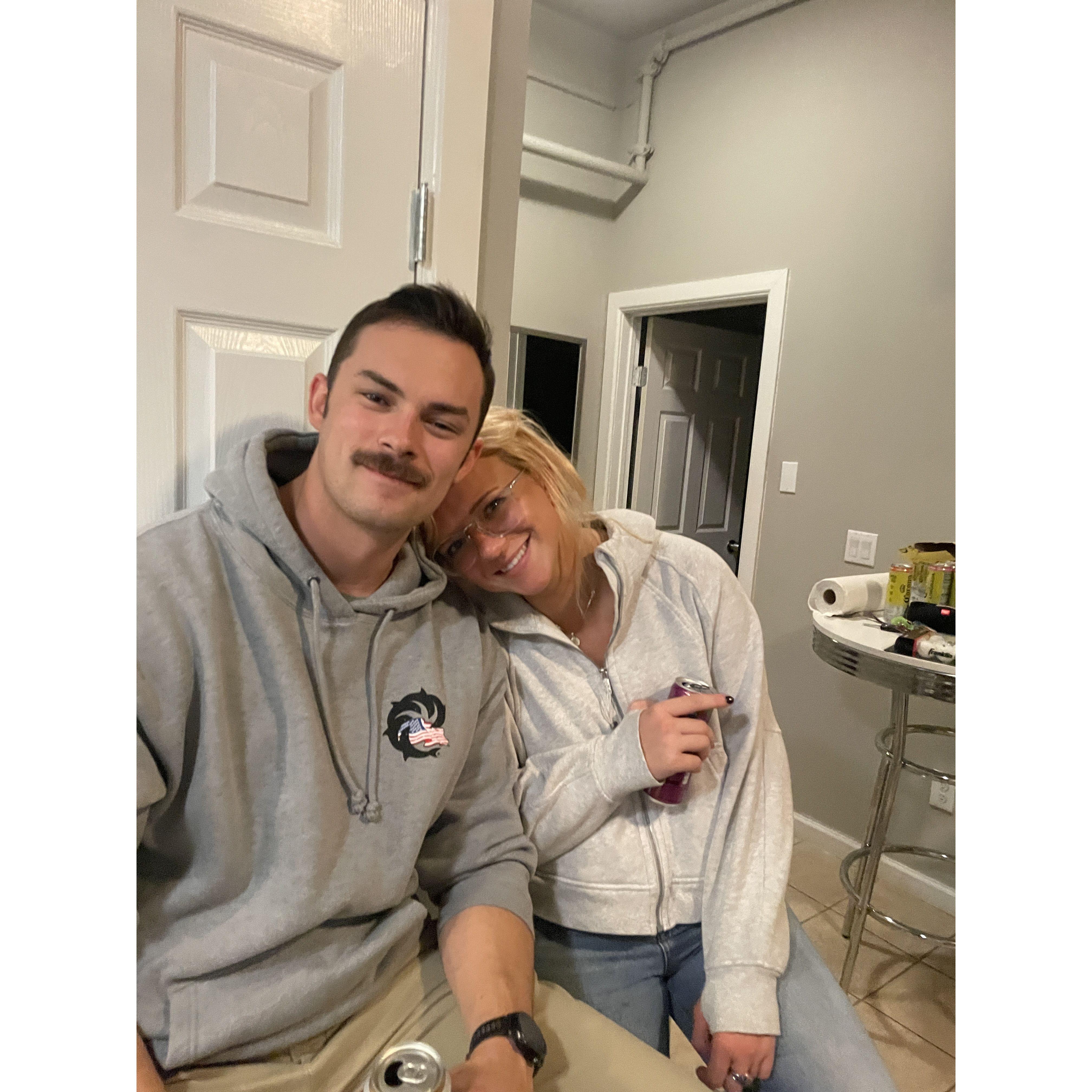 A lot of trips to Austin, TX  in the beginning... Guess I'll meet you in the middle!