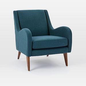 Sebastian Chair, Twill, Teal