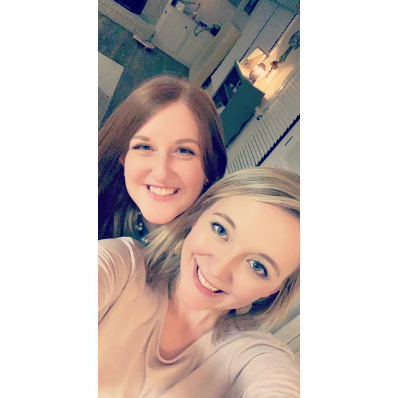 Bridesmaid Brittany Hood is just the most wonderful of humans. 💜💛
