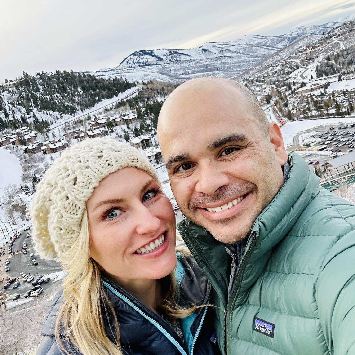 First snowboard trip together, Park City, UT