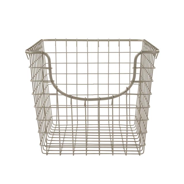 Spectrum Diversified Scoop Small Basket, Satin Nickel PC, 98877