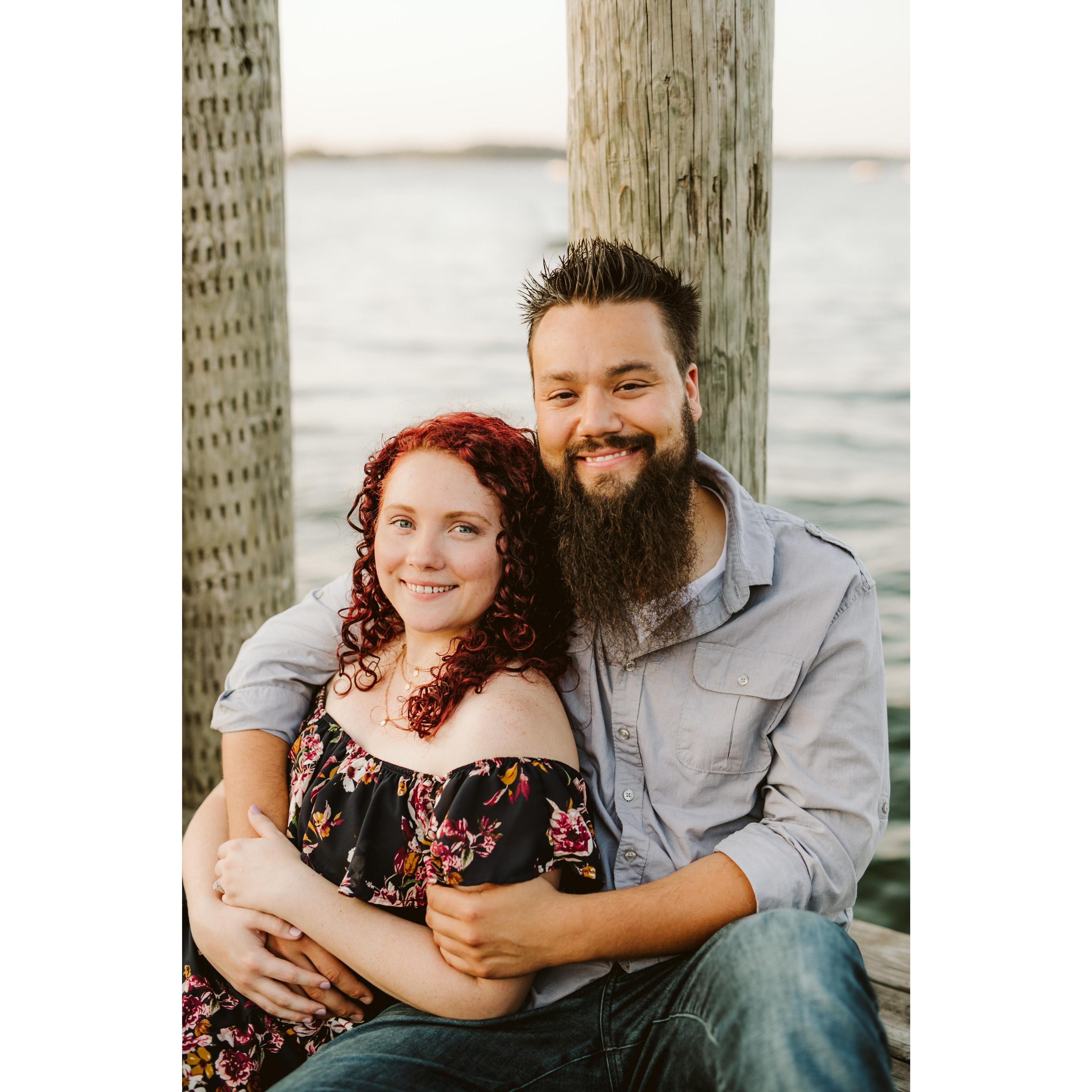 Engagement photos taken by Tessa June Photography