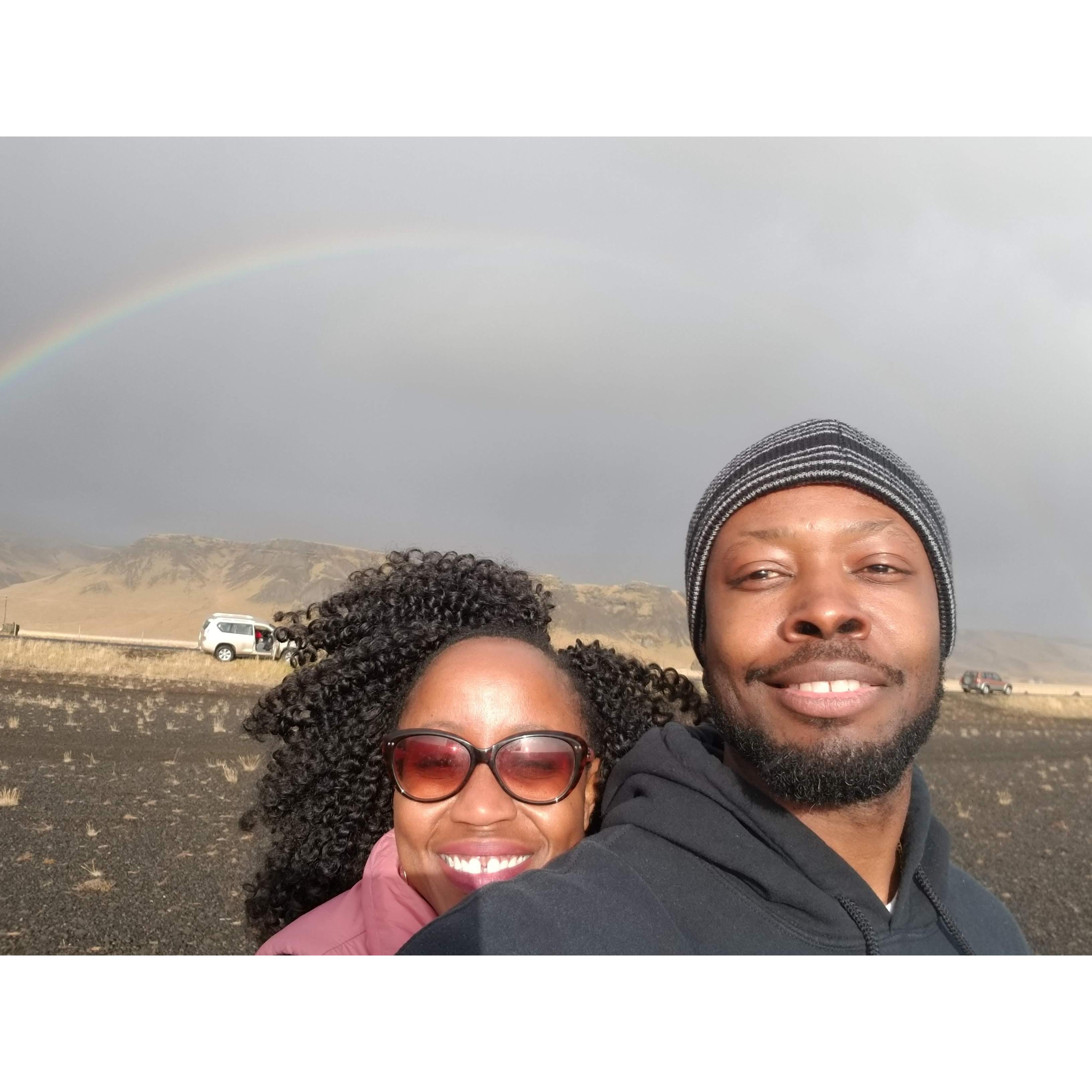Rainbows in Iceland