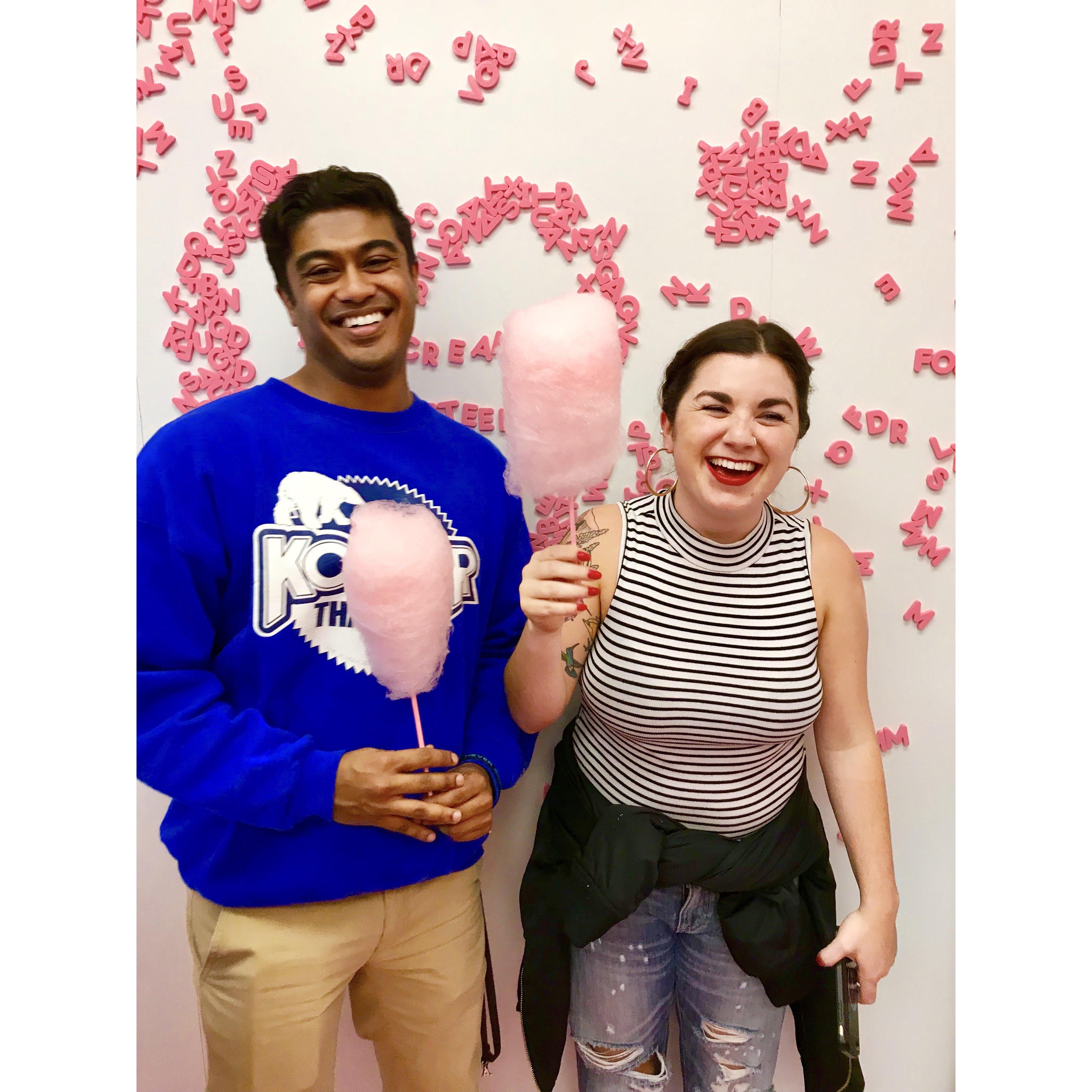 Our 2nd date to the ice cream factory