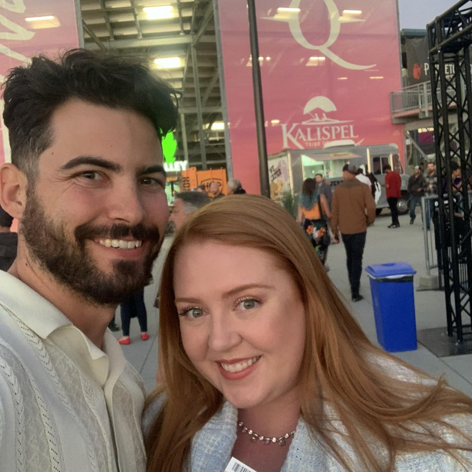 At a concert in Spokane, WA