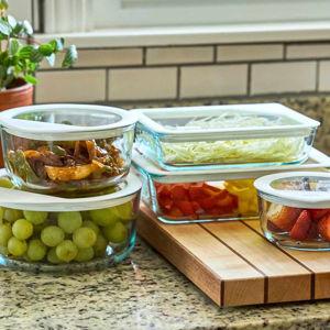 Glass Tupperware Set
