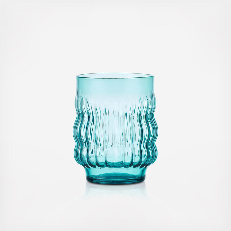 Mikasa, Waves Stacking Double Old Fashioned Glass, Set of 4 | Zola