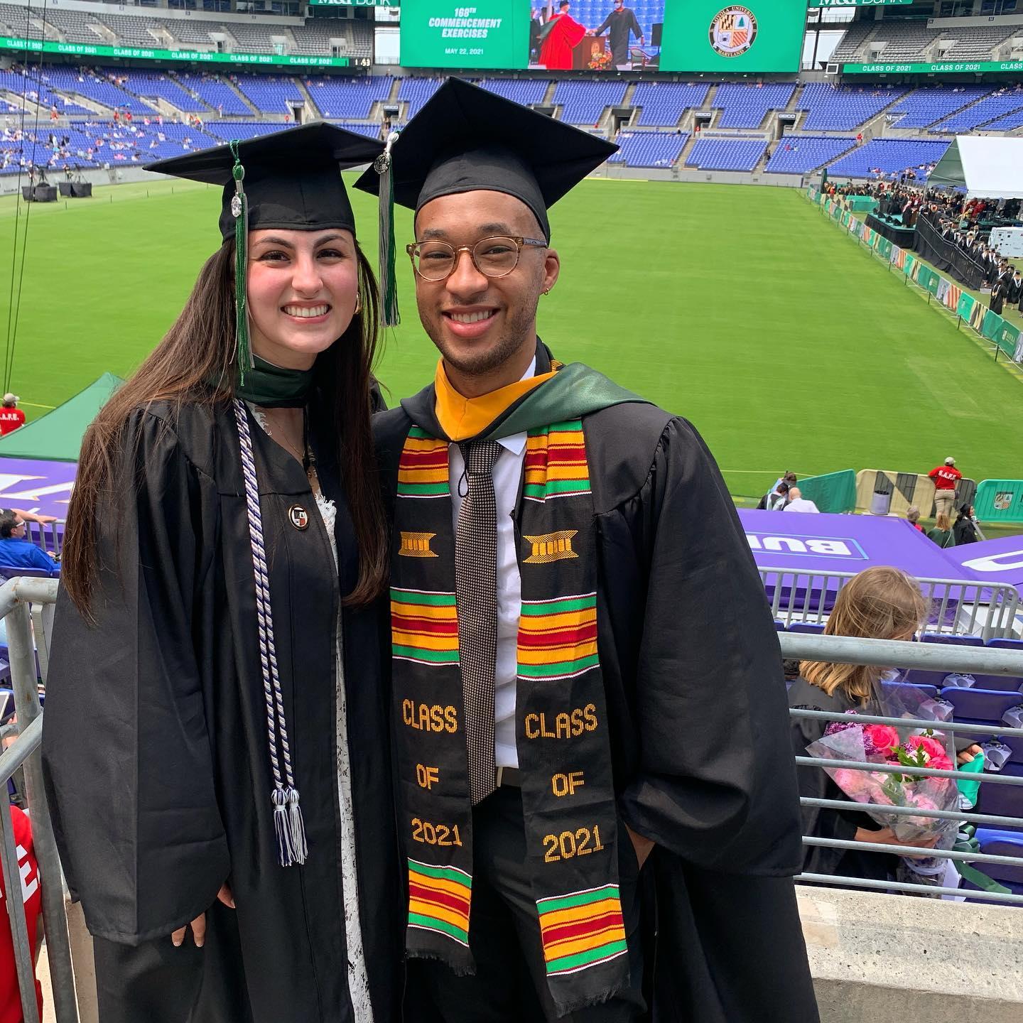 Graduation from Loyola University Maryland 05.22.2021