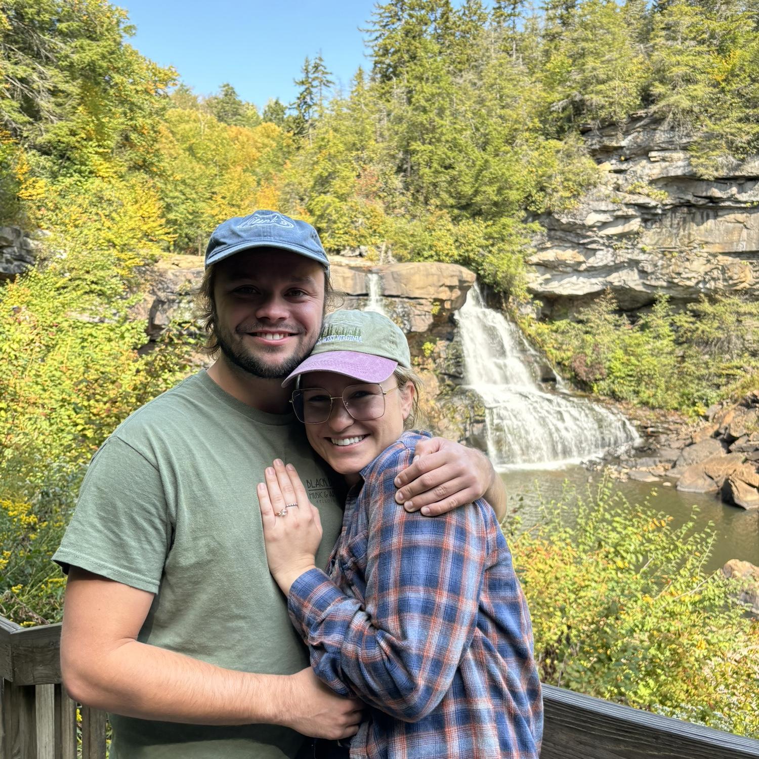 Almost fall at Blackwater Falls
