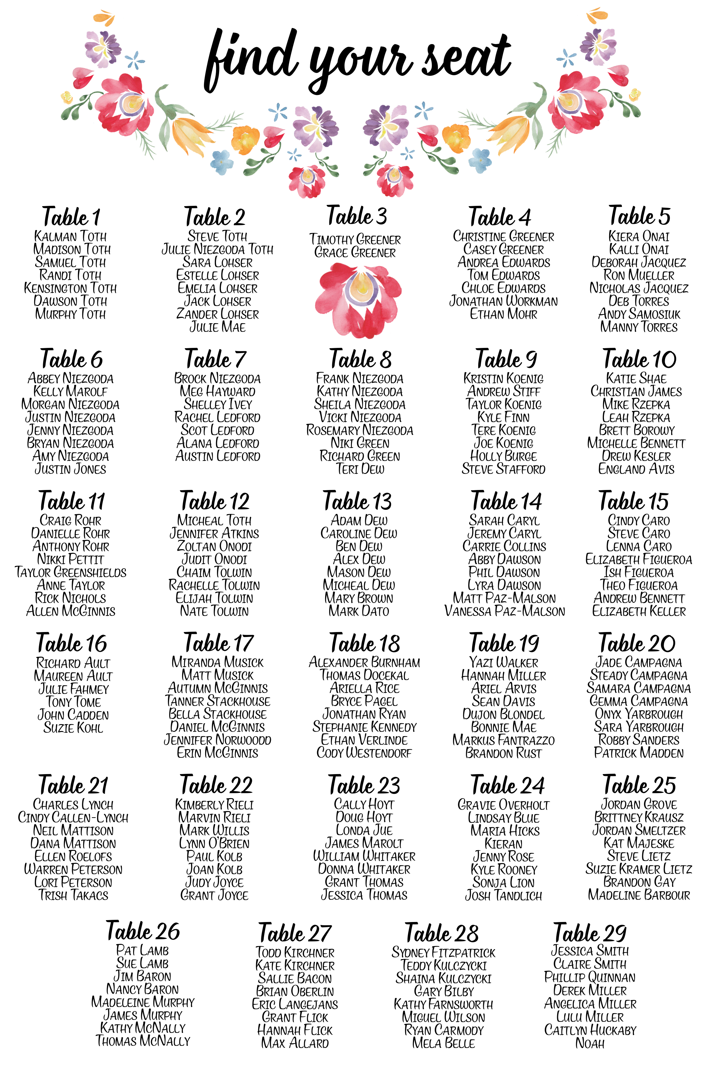 The Wedding Website of Grace Toth and Timothy Greener