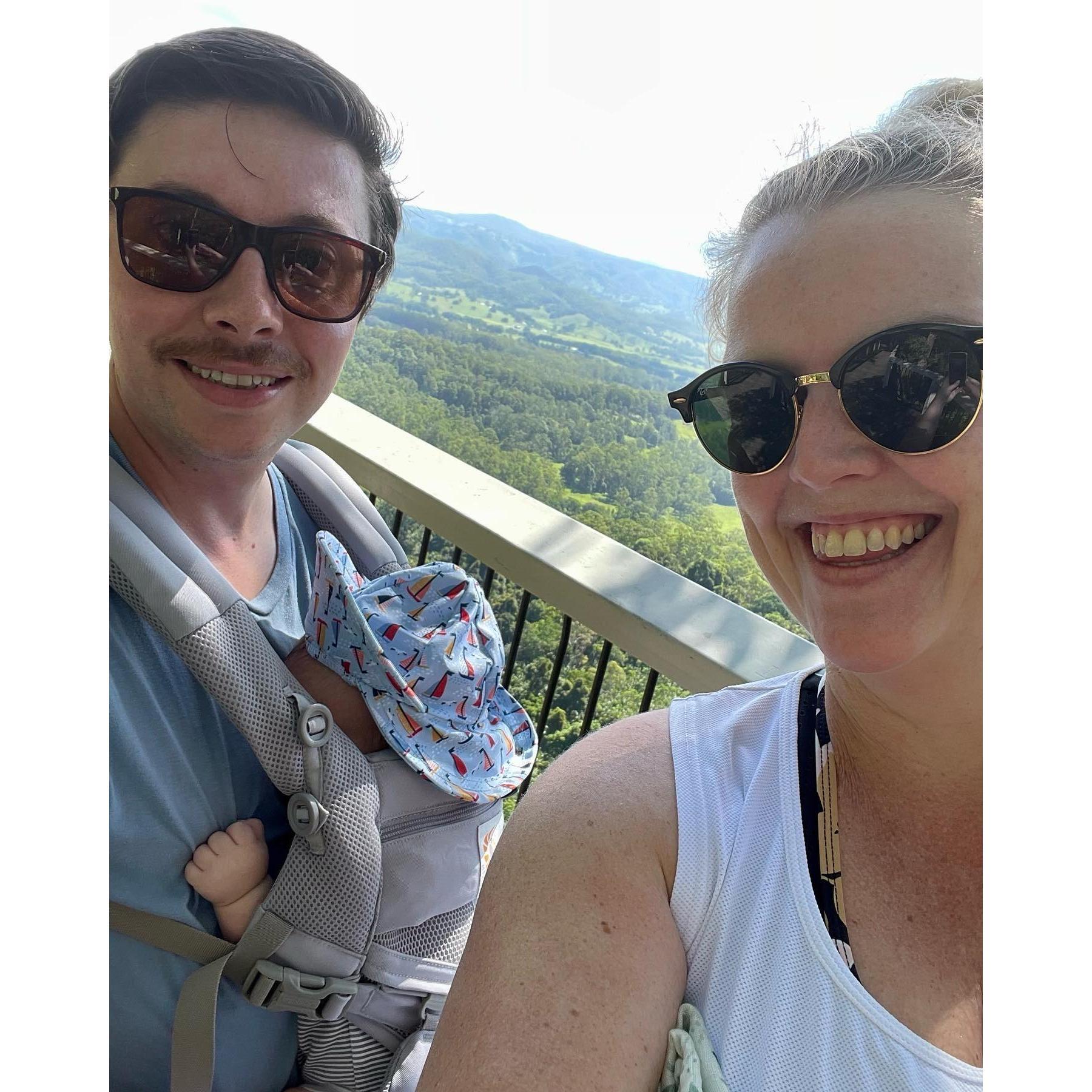 Arthur's first bushwalk - January 2022