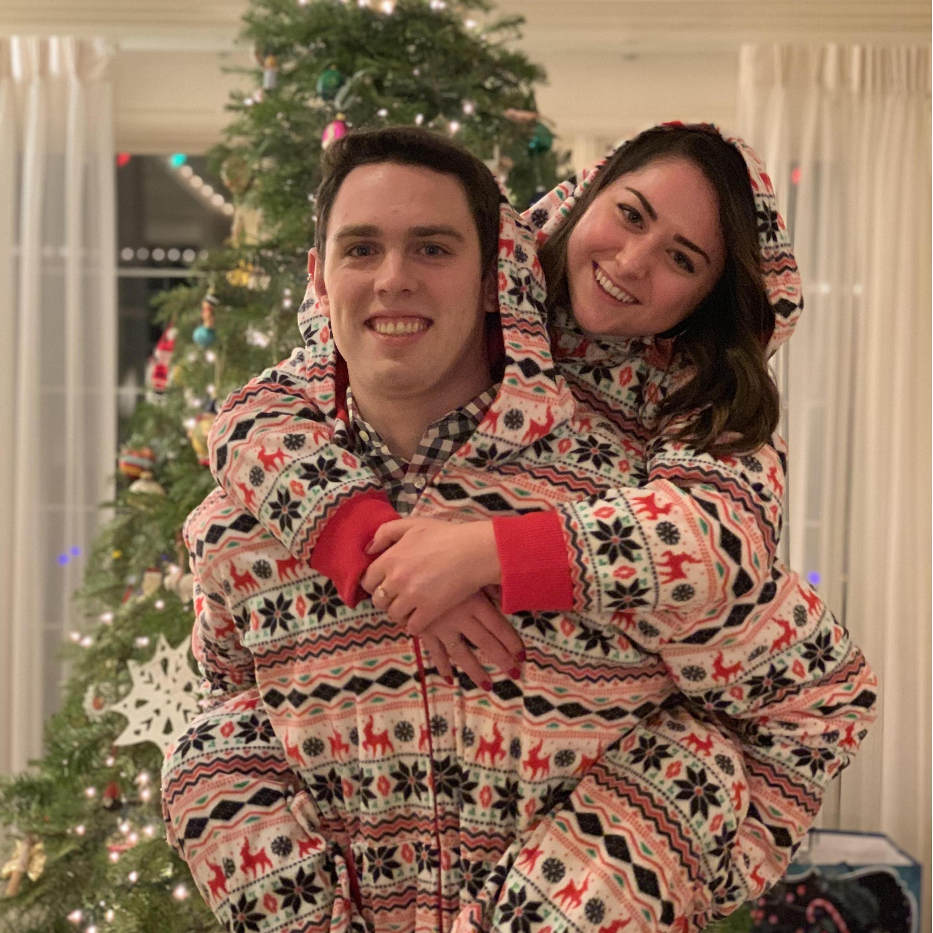 Dec 2018: When you take "perfect match" to the next level (kudos to Brian for the festive fleece!).