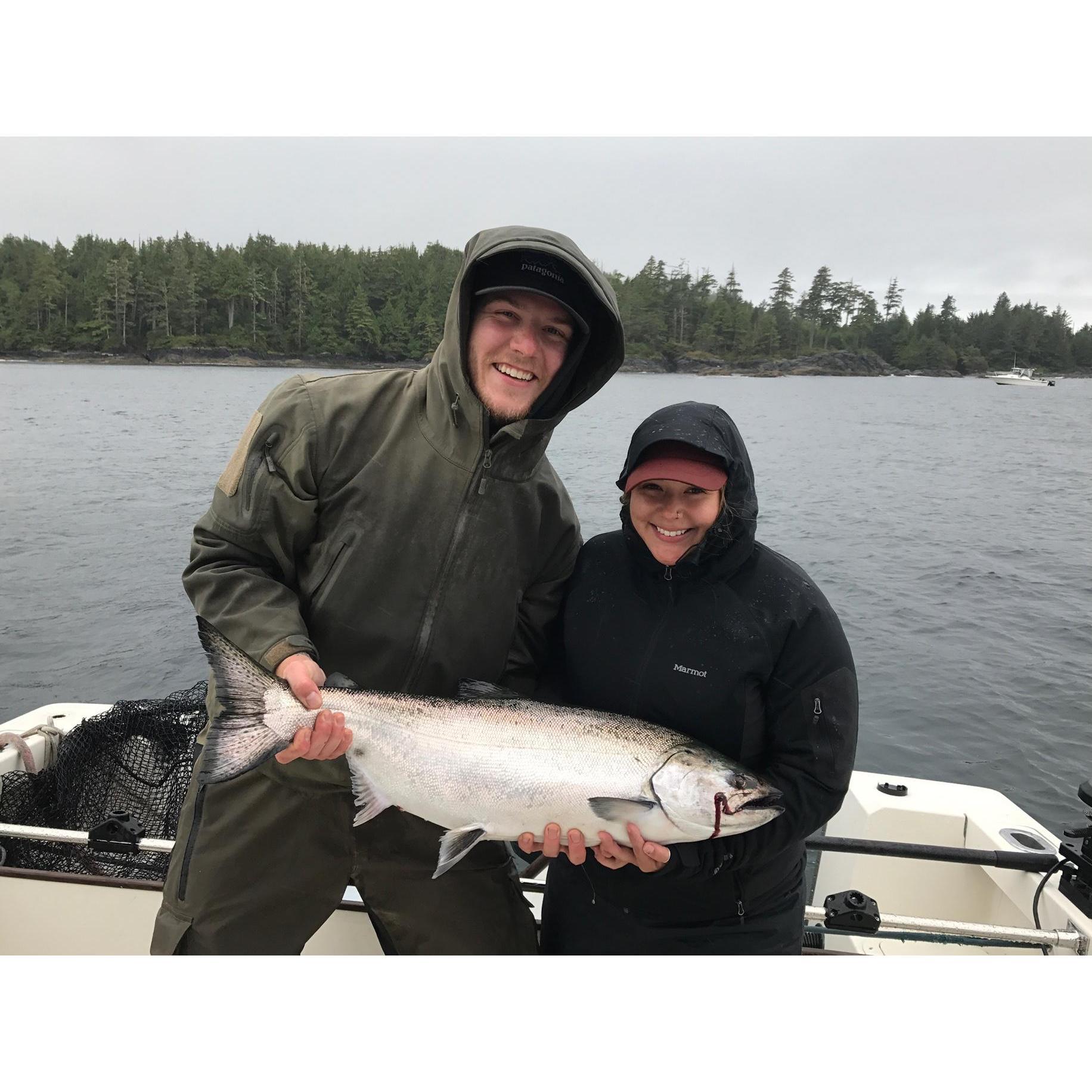 Fishing out Vancouver Island!