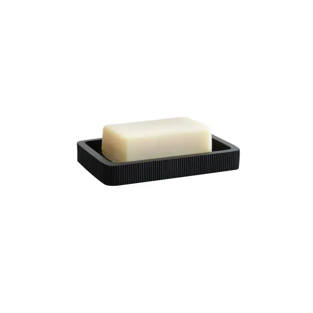 Moda at Home Fitzroy Resin Soap Dish Black