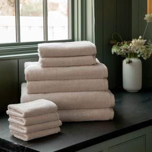 Complete Nantucket Bath Bundle, Heathered Sand Color