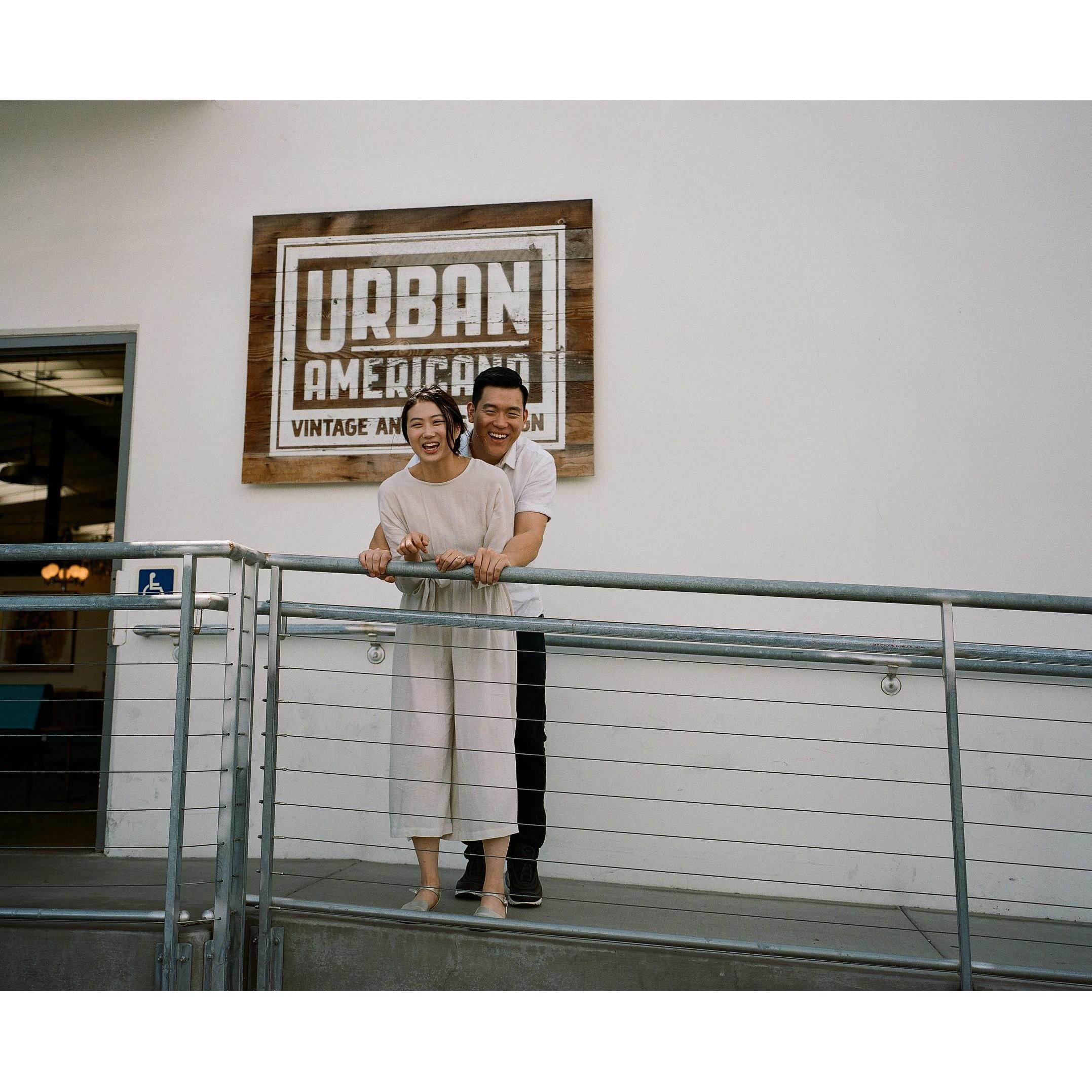 David brought me here after Coffee Cup! Urban Americana is a huge warehouse in Long Beach filled with vintage furniture, clothing, and collectibles. I felt like he knew me so well bringing me here...