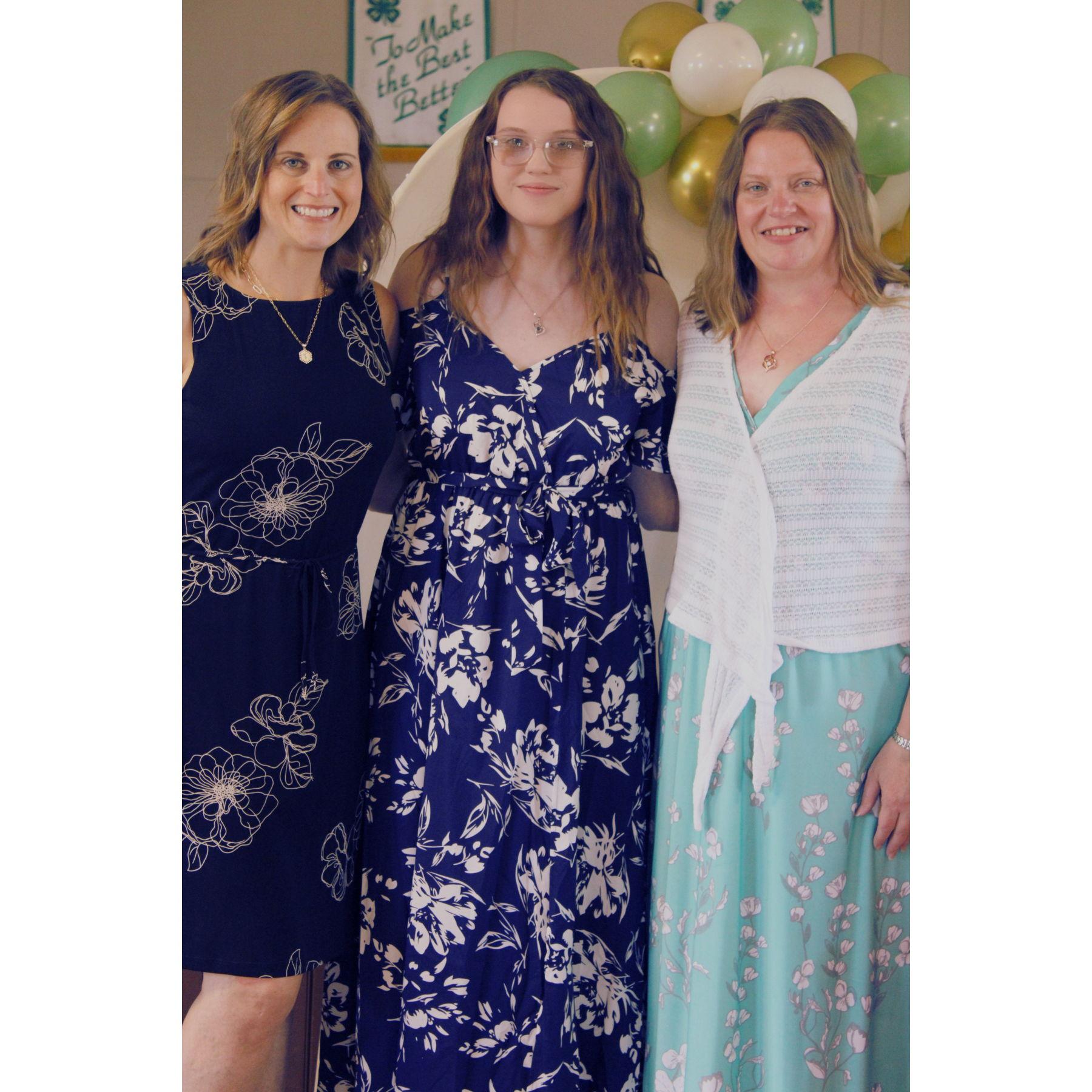 Bridal Shower Kristina with Tara and Jennifer
