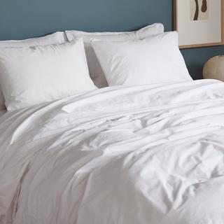 Percale Long-Staple Egyptian Cotton Pillowcase, Set of 2