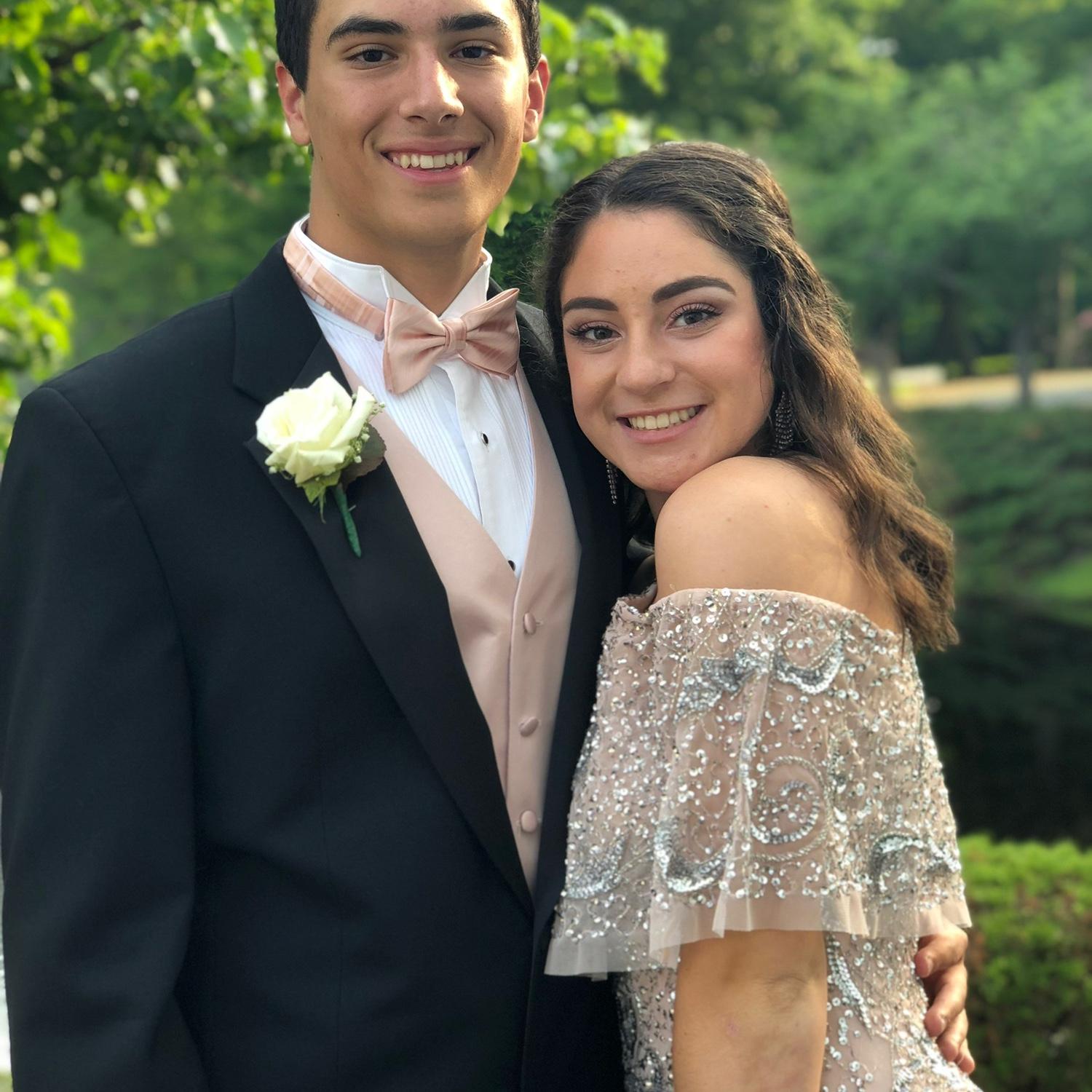 Josh and I agreed in our freshman year that we would go to senior prom together, glad that worked out