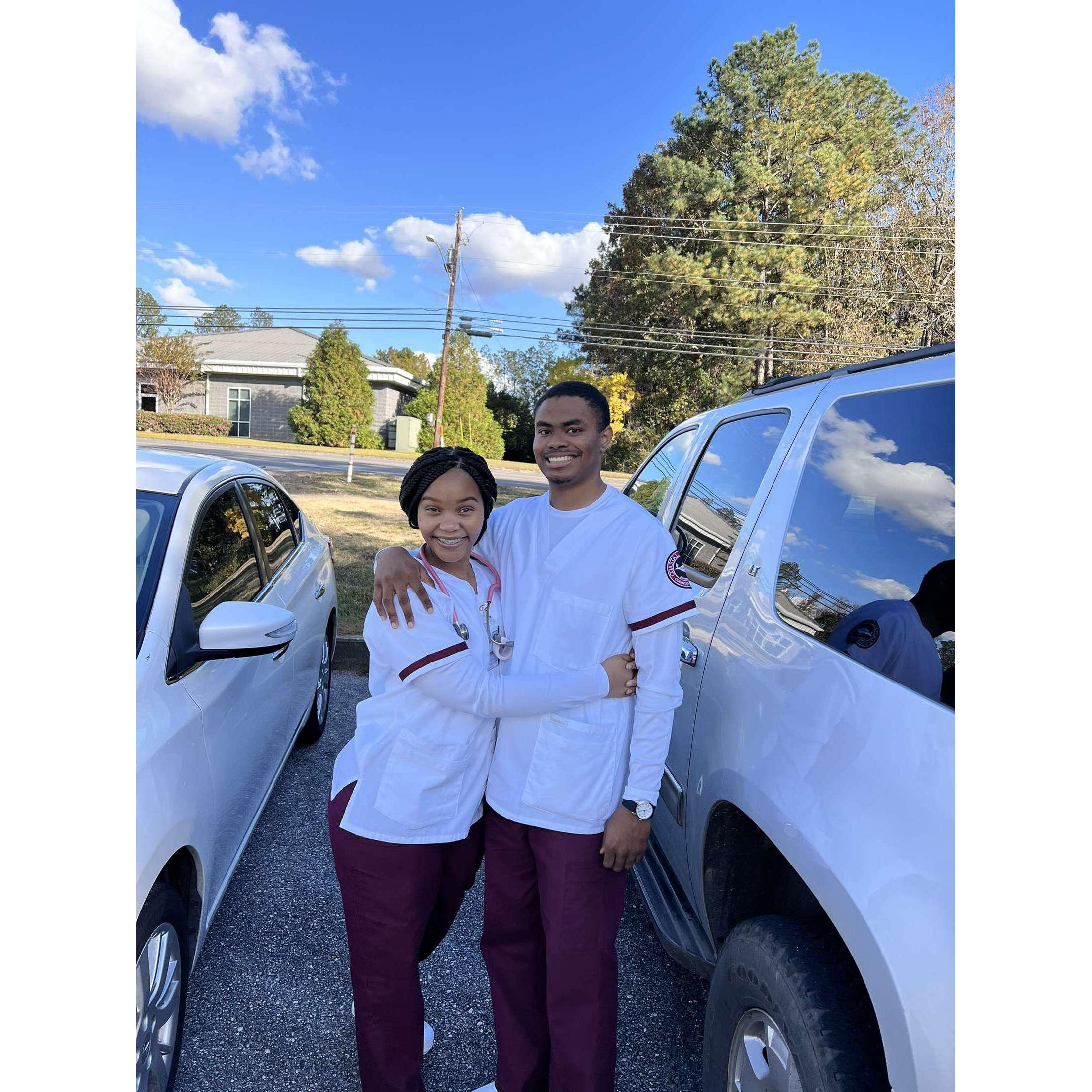 First Semester- Last Day of Clinicals