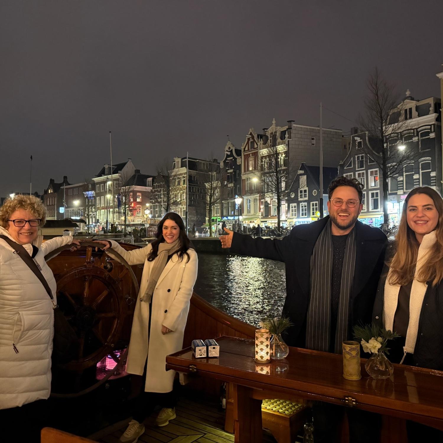 An Amsterdam canal tour to remember