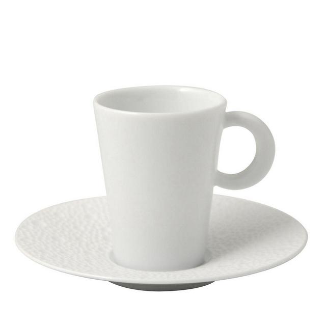 Bernardaud Ecume White Coffee Saucer