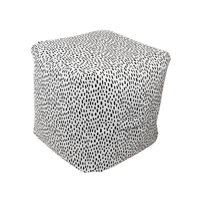 Pouf Beige with Black Dots - Opalhouse™
