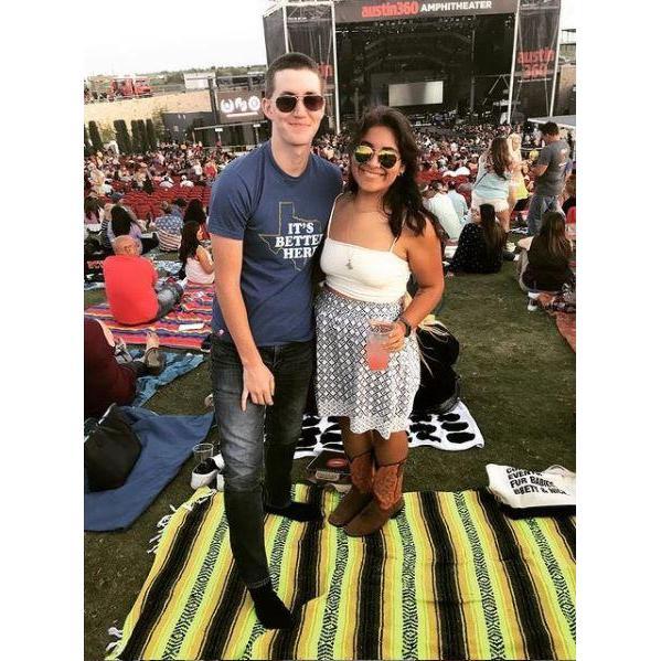 Greg got us tickets to Brett Eldredge's concert as a Valentine's gift. September 21, 2017