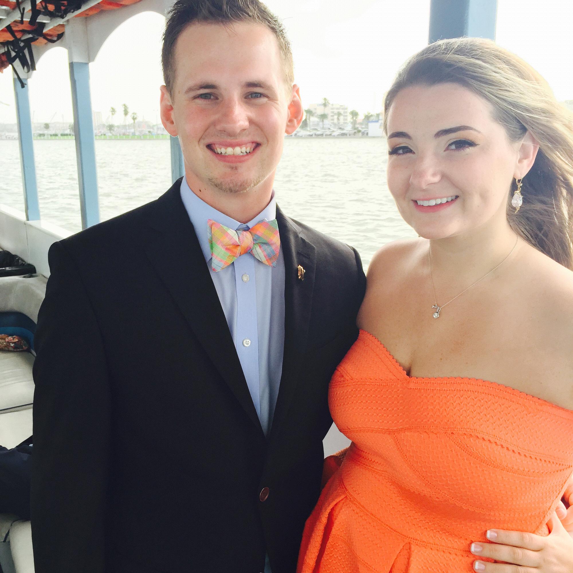 Our first formal together. Justin was president at the time, and it was so fun being "first lady".