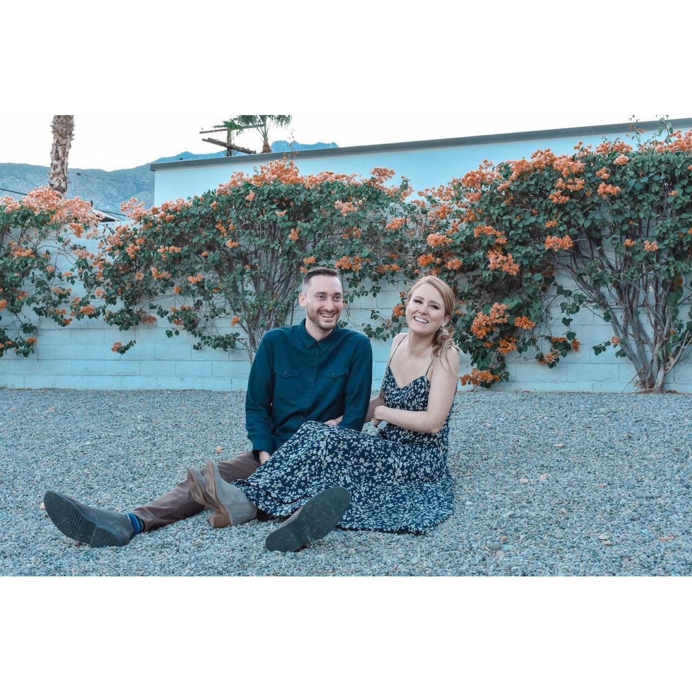 Palm Springs Engagement Photos 11/9/19