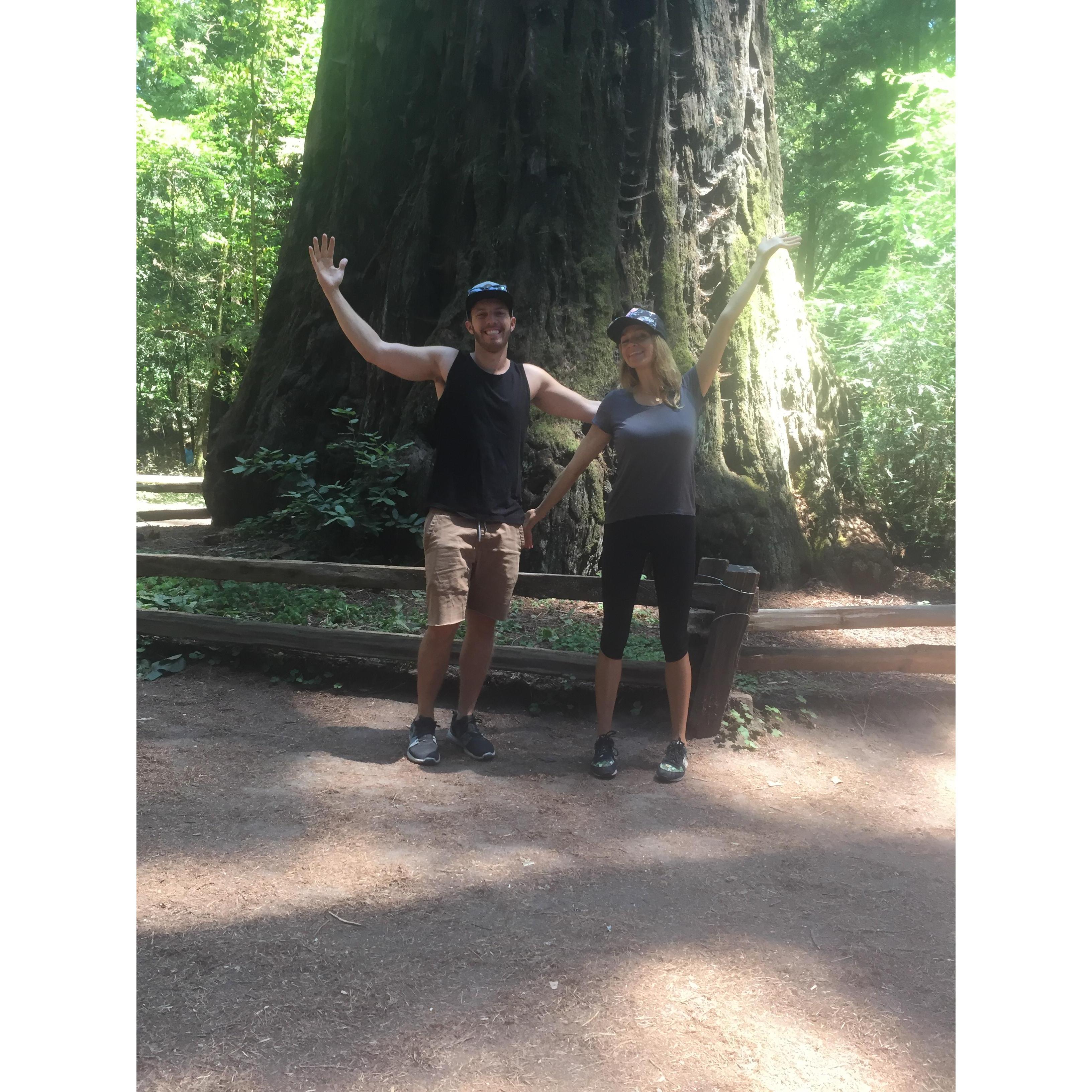 Trip to Santa Cruz, photo taken by Vera of course!