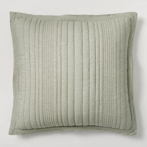 European Flax Linen Linework Euro Shams