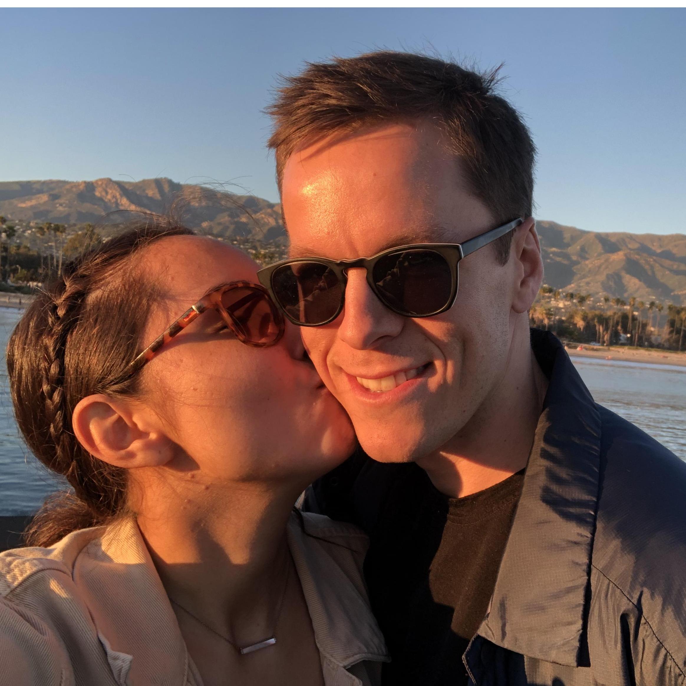 Santa Barbra sunsets... ahhh.