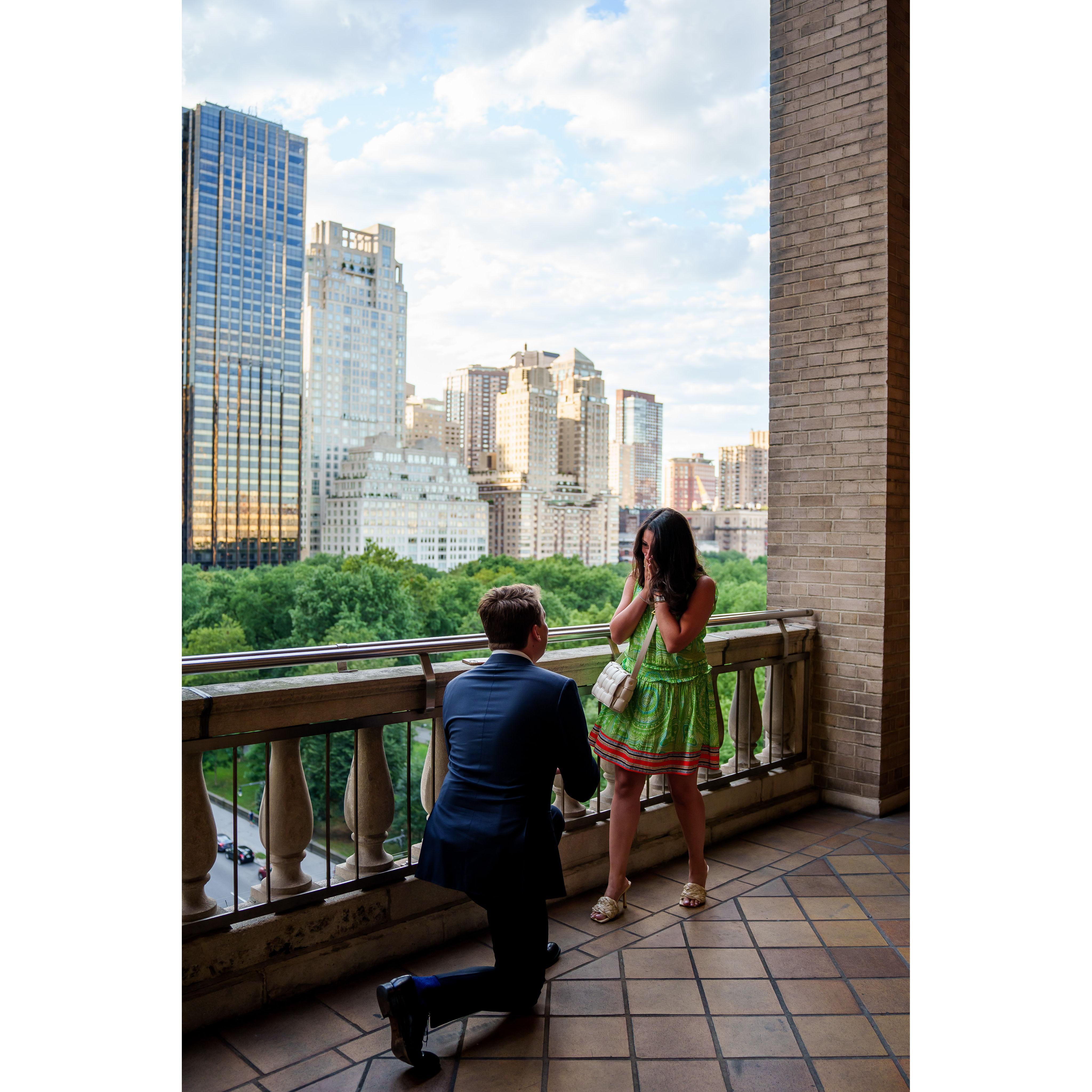 Our engagement photos - absolute joy and bliss