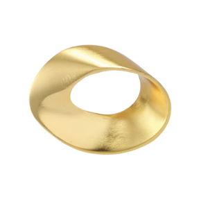 Bodrum Morgan Napkin Ring Set of 4- Gold