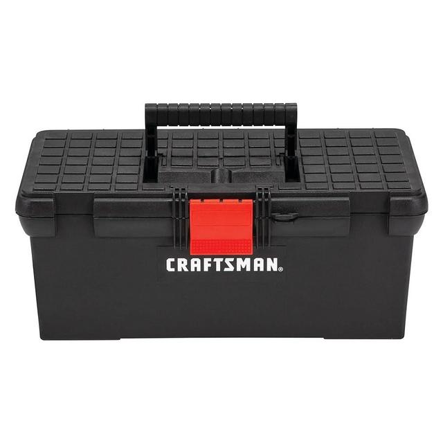 CRAFTSMAN Tool Box, Tool Storage, Lockable, Black, 16 Inch (CMST16005)