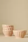 Shiny Latte Cereal Bowls, Set of 4