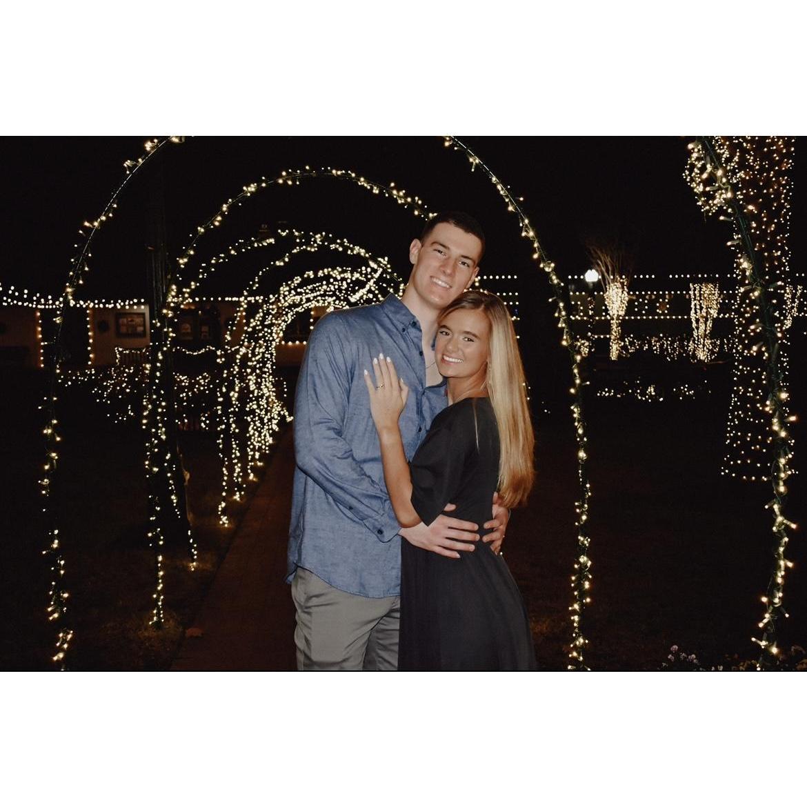 12/31/21 - the night we got engaged